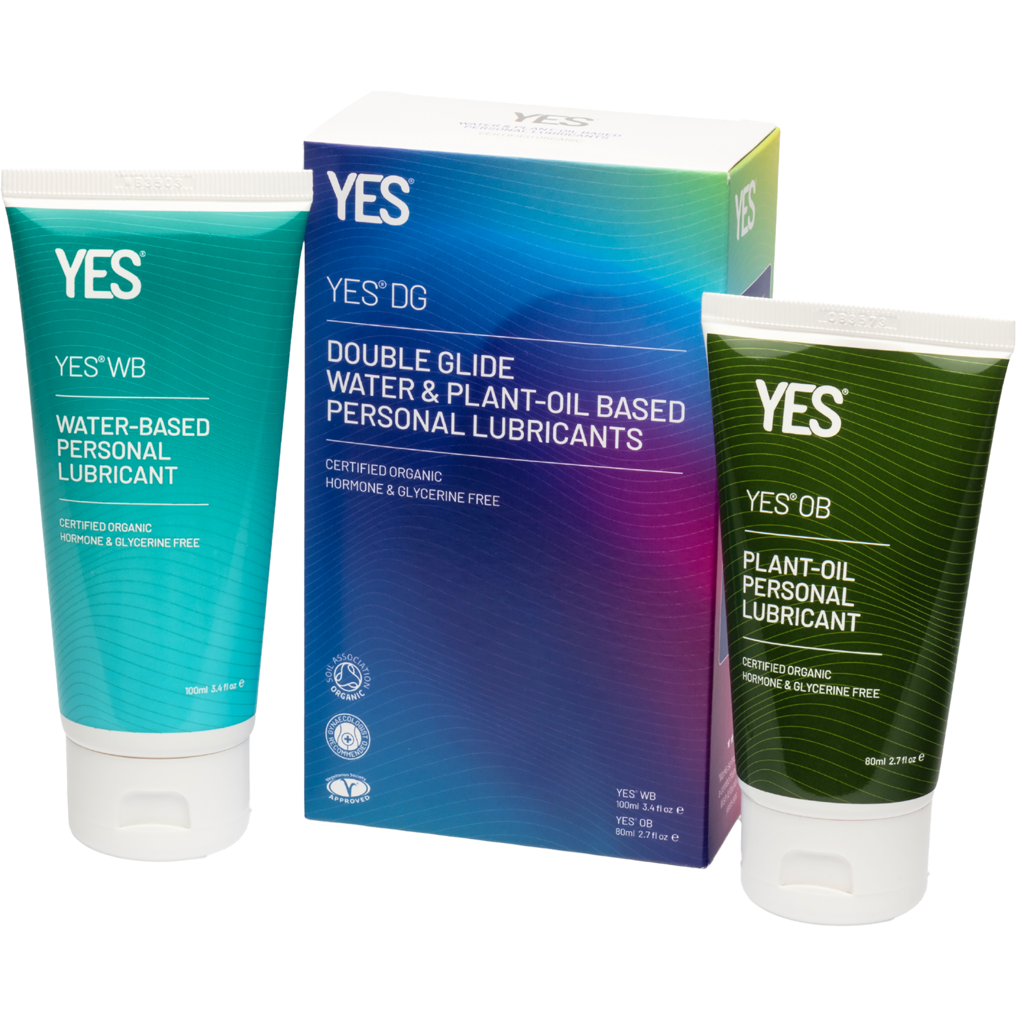 Double Glide Water & Plant Based Personal Lubricants