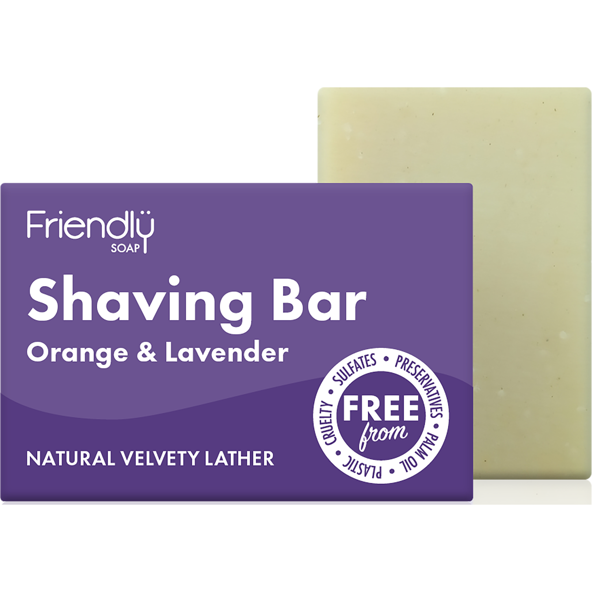 Shaving Bar Orange & Lavender