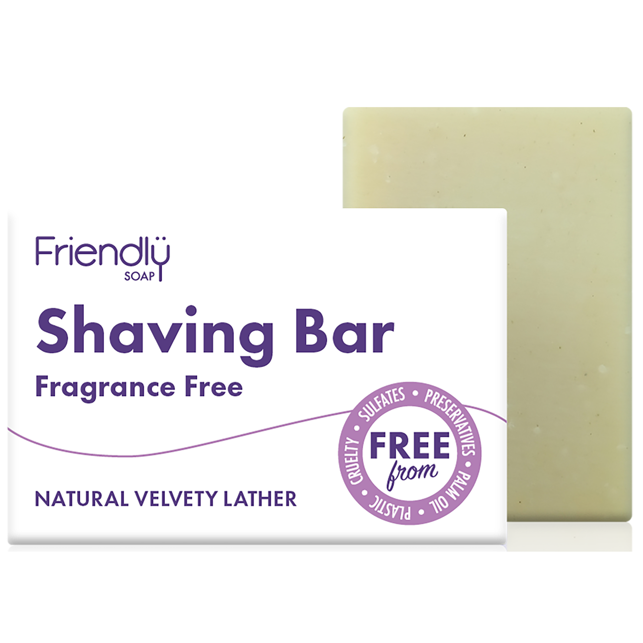 Shaving Soap Bar - Fragrance Free