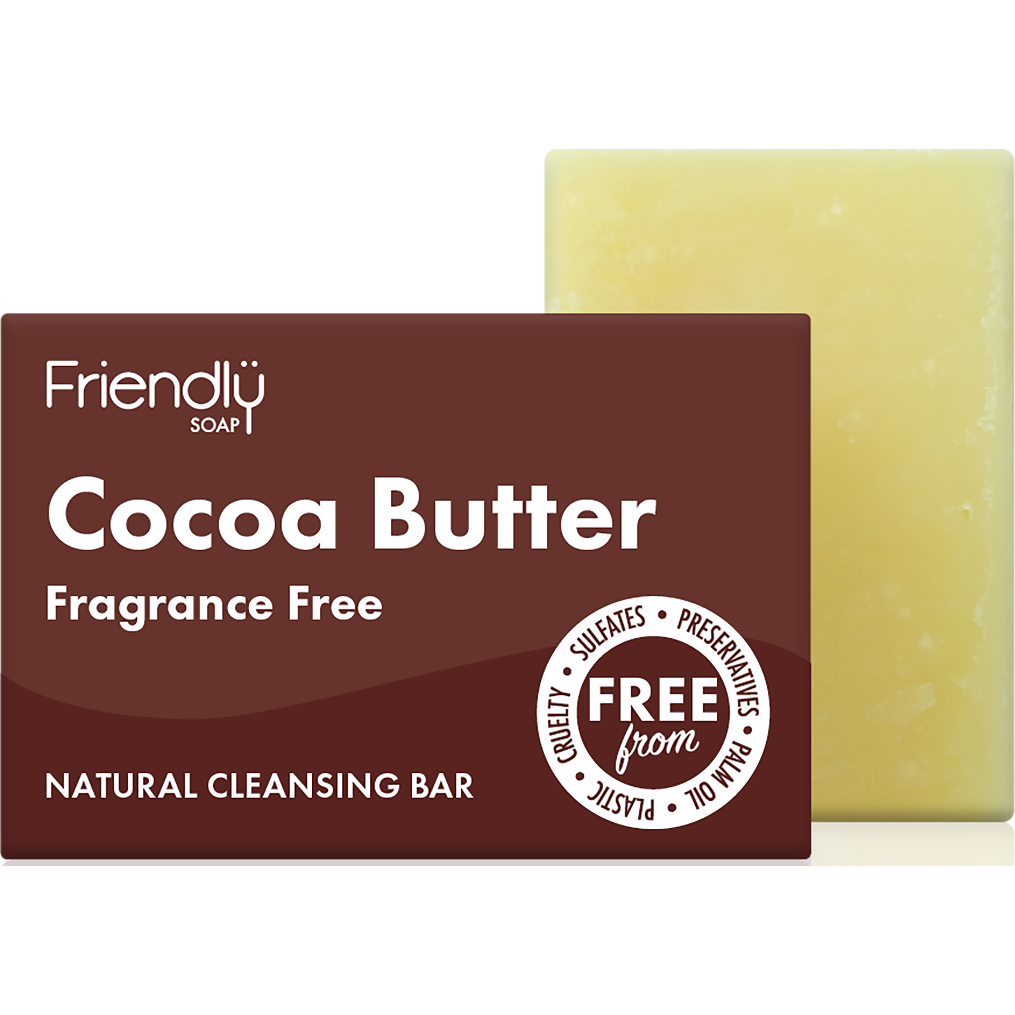 Cocoa Butter Fragrance Free Cleansing Bar