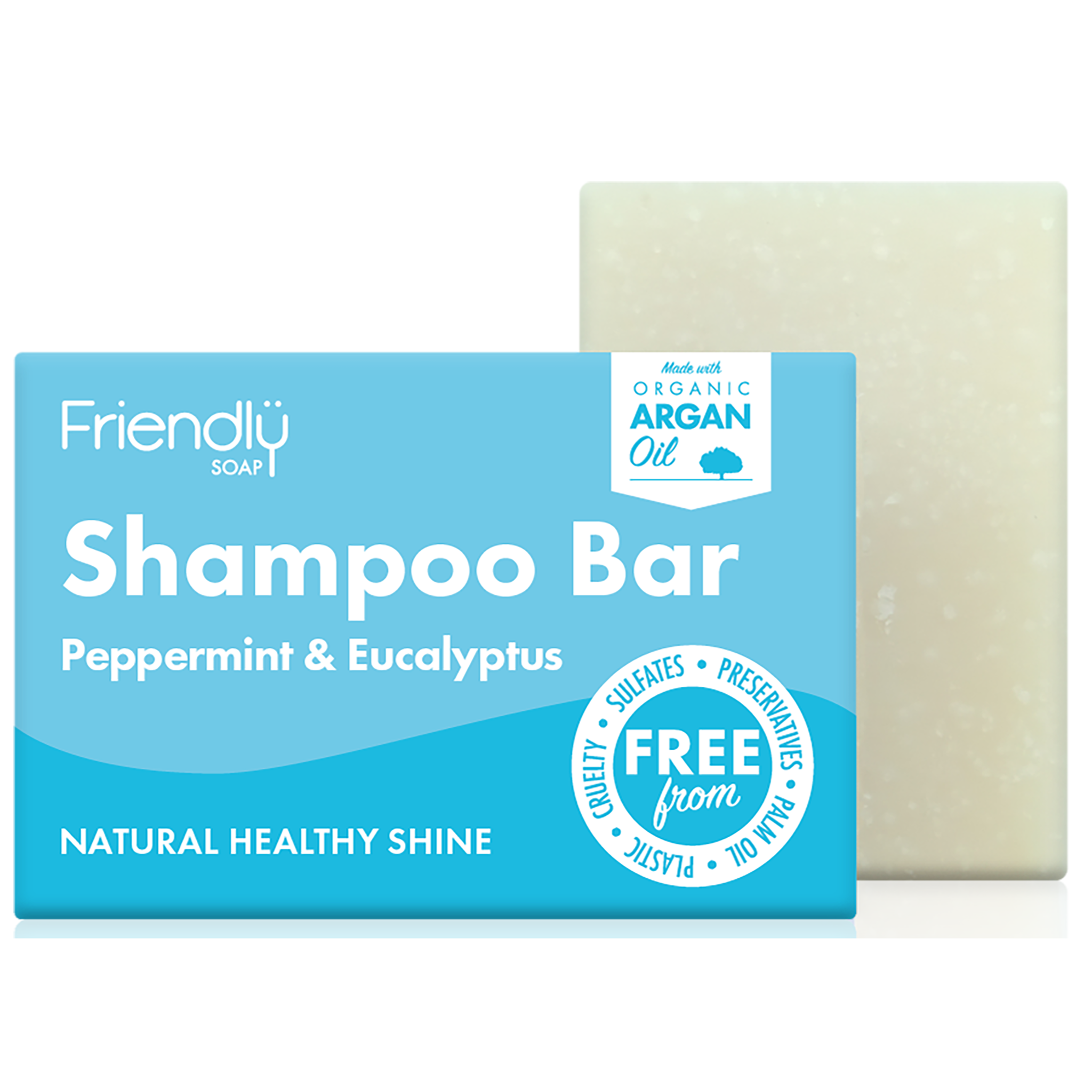 Healthy Shine Shampoo Bar - Peppermint & Eucalyptus